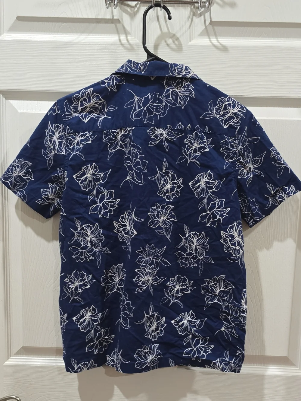 Gap Hawaiian Shirt Navy Boys XL